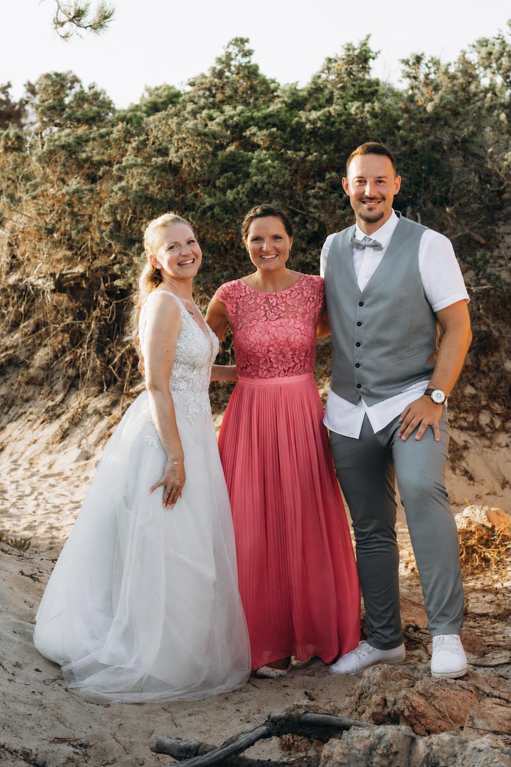 Hochzeit auf Korsika, Freie Trauung mit persönlicher Zeremonie Marie Rogez